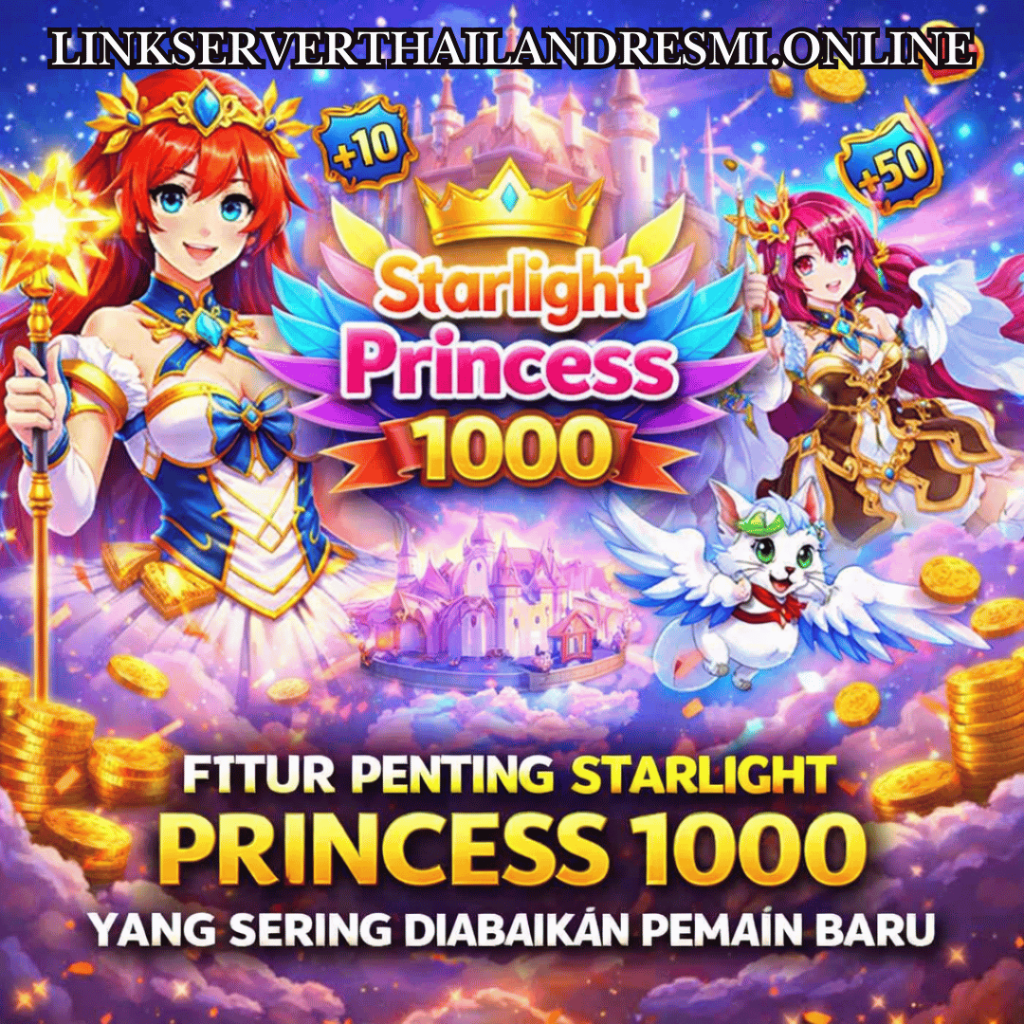 fitur penting Starlight Princess 1000