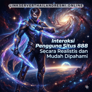 interaksi pengguna situs 888